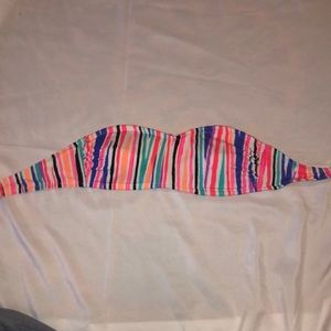 Strapless bikini top